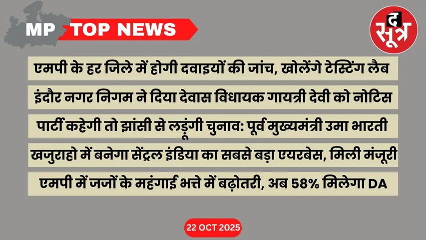 mp top news 22 october