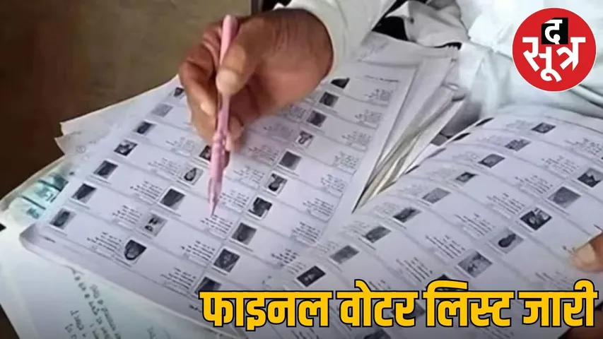 34.25 lakh names removed from voter list in MP