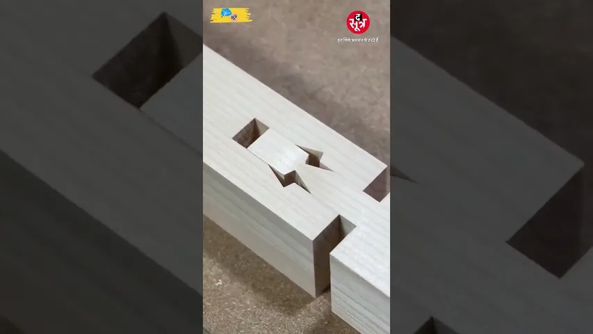 क्या आपने कभी सुना है कि लकड़ी को बिना कील या गोंद के कैसे जोड़ा जाता है?