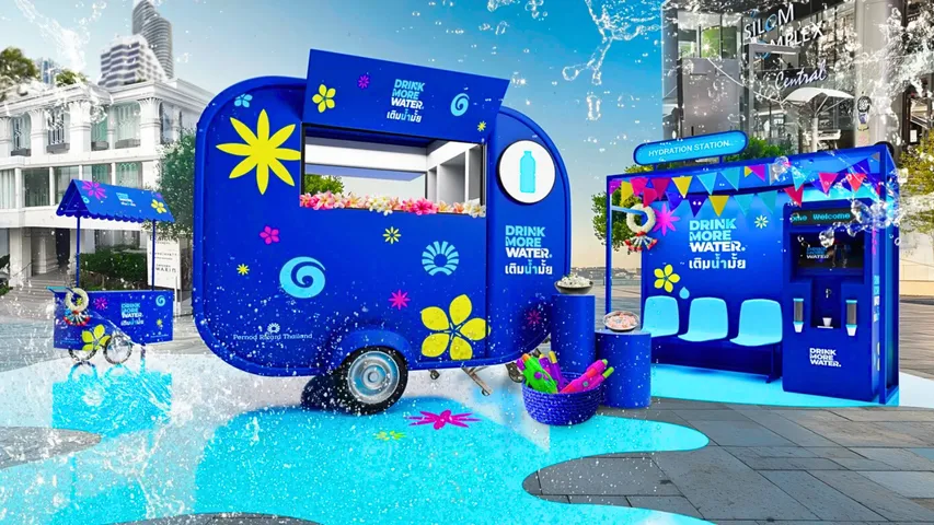 Pernod Ricard is promoting hydration through its ‘Drink More Water’ campaign