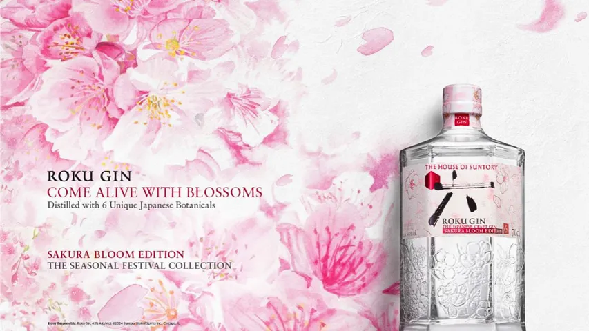 Roku Sakura Bloom Gin debuts in Indian travel retail