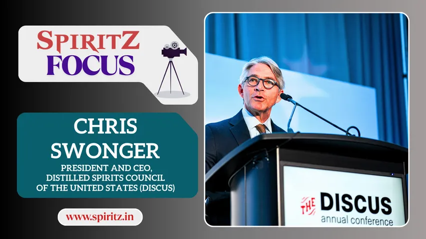 Chris Swonger, President and CEO of the Distilled Spirits Council of the United States (DISCUS)