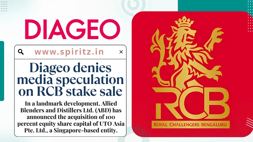 Diageo denies media speculation on RCB stake sale