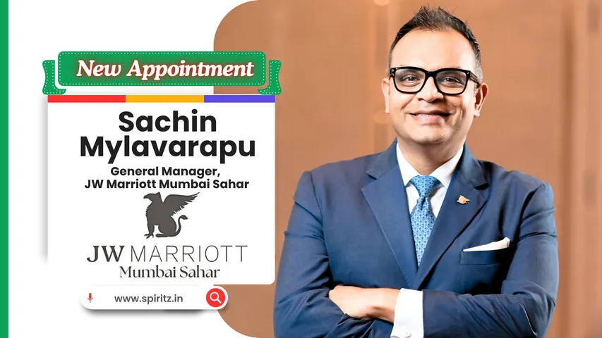 Sachin Mylavarapu new GM of JW Marriott Mumbai Sahar