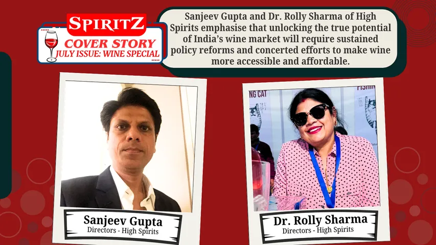 Sanjeev Gupta and Dr. Rolly Sharma of High Spirits