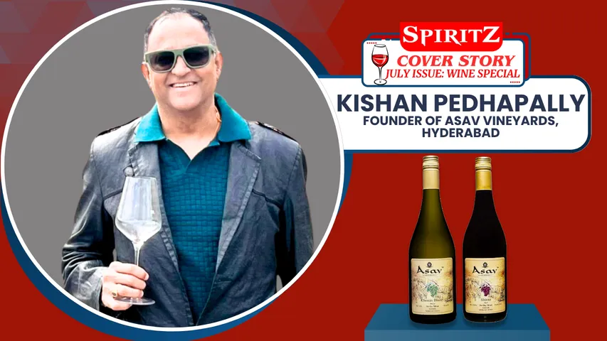 Kishan Pedhapally, Founder of Asav Vineyards, Hyderabad