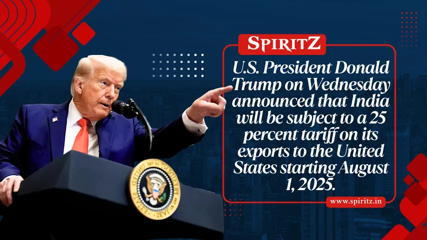 Trump announces 25% tariff, plus penalty on India