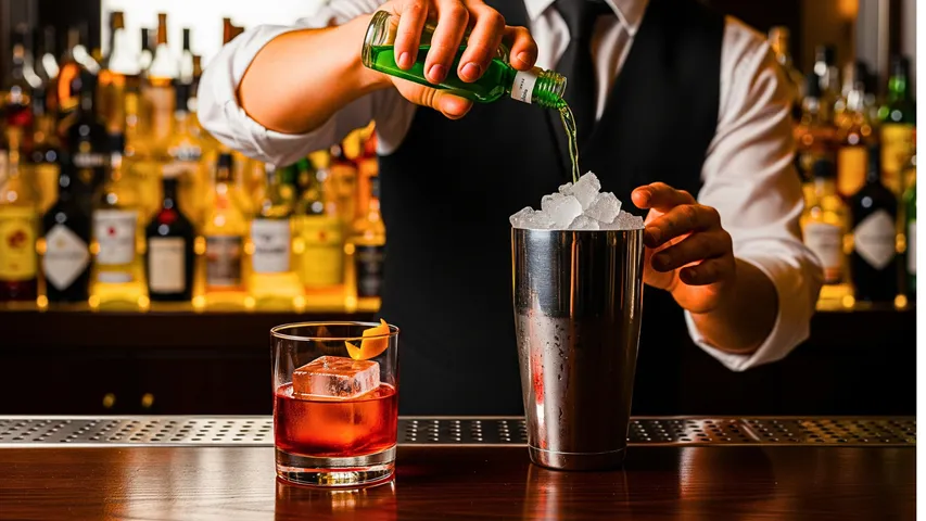 bar and bartender