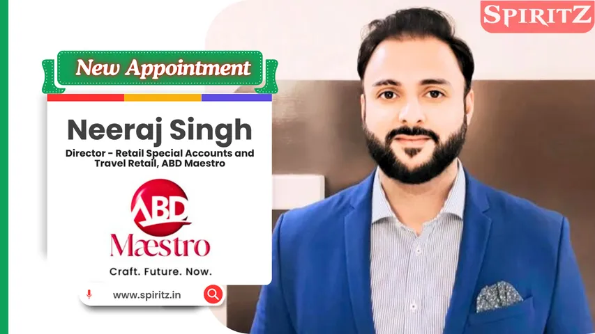 Neeraj Singh as Director - Retail & Travel Retail ABD Maestro