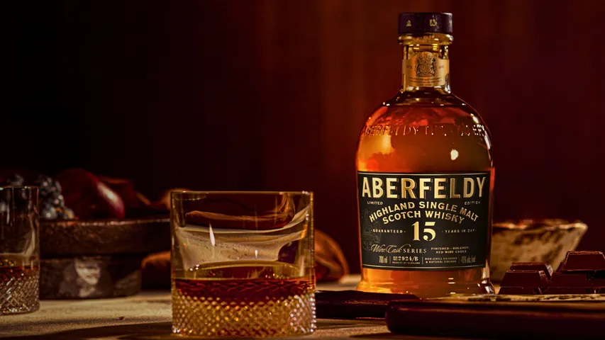 Aberfeldy debuts 15 YO Bolgheri Red Wine Cask Finish