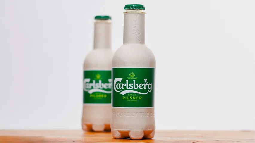 Carlsberg reaffirms commitment to wood fibre bottle