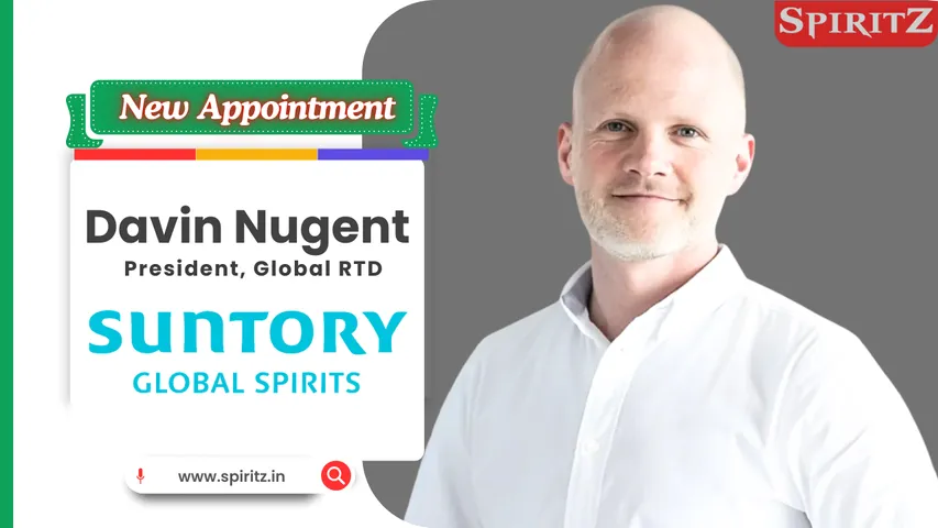 Suntory appoints Davin Nugent to lead its RTD operation
