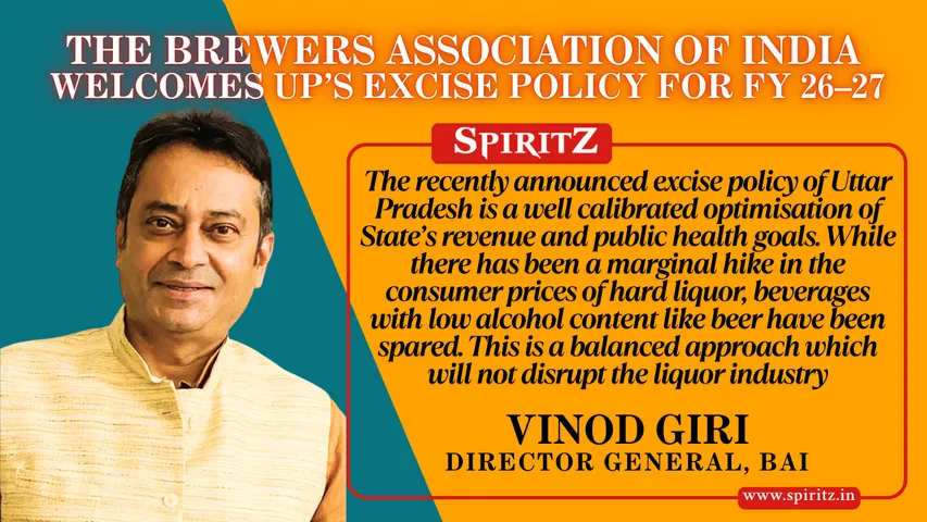BAI welcomes UP’s excise policy for FY 26–27