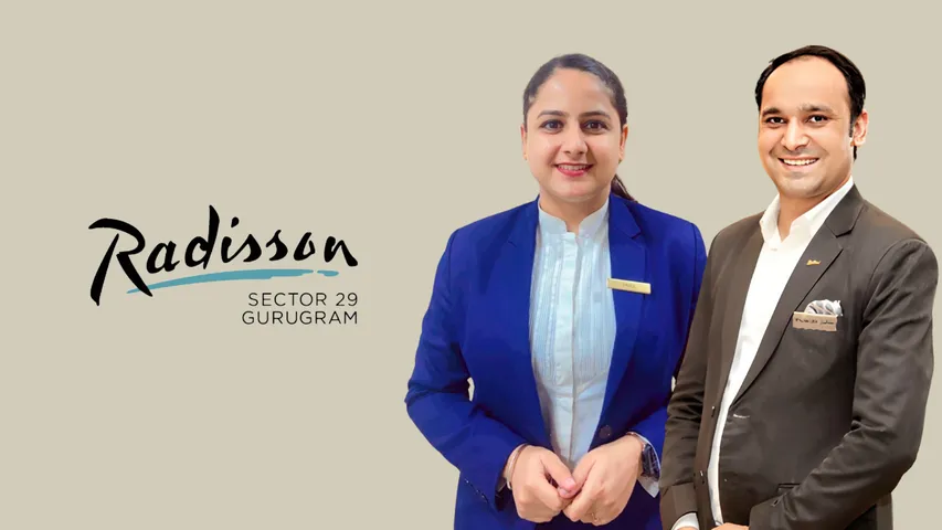 Radisson Sector 29, Gurugram promotes Bhupendra and  Parul