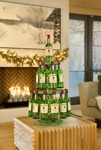 Tree of celebration from Jameson Irish Whiskey
