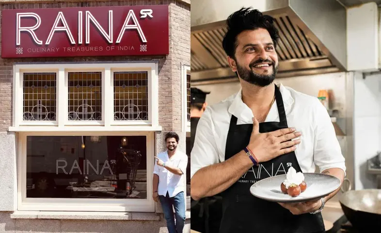 Suresh Raina debuts his restaurant in Amsterdam