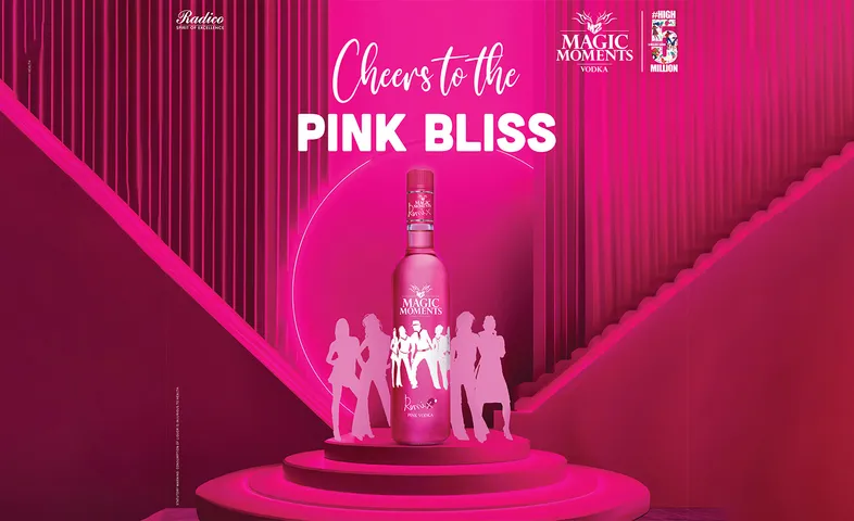 Radico unveils Magic Moments Remix Pink Vodka