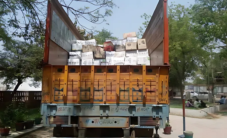 GPS monitoring for liquor transport in Gurugram