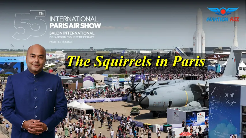 Paris Air Show 2025 Postcard from Bhupendra Chaubey