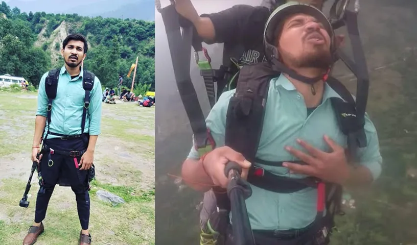 Twitter Is Flooded With Hilarious Memes Of This 'Paragliding Man'