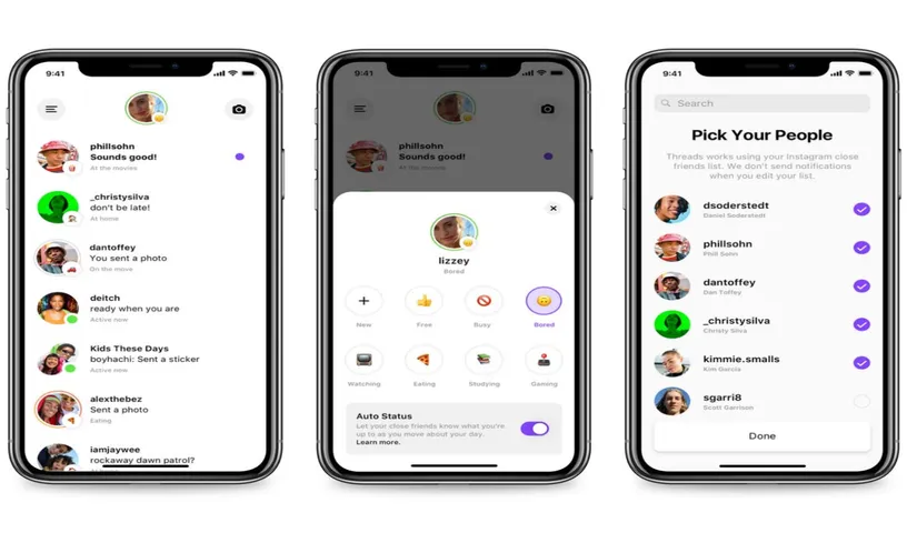 Instagram Launches A New Messaging App Threads, Just For Close Friends