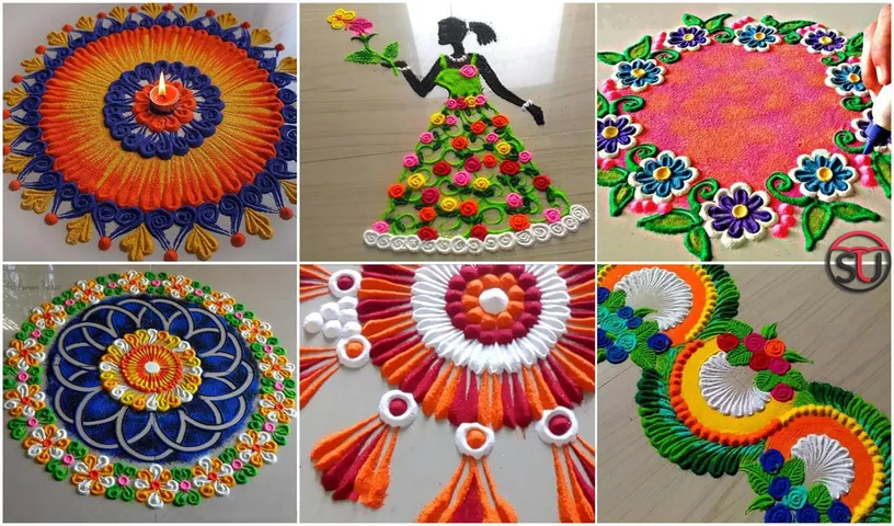Simple And Beautiful Rangoli Designs For Festive Season