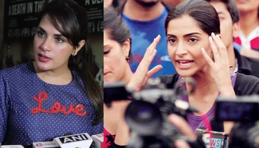 From Sonam Kapoor To Richa Chadda Celebs Raise Their Voice Disparage Delhi Violence