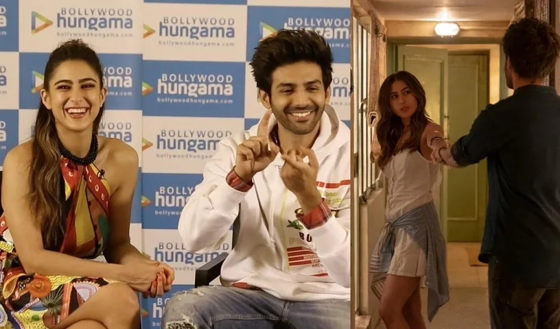 Finally! Kartik Aaryan And Sara Ali Khan Reveal Their First Kiss