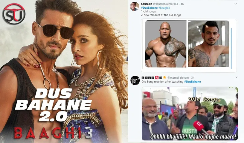 Baaghi 3 Released The Remake Of 'Dus Bahaane' And Twitter Can't Help But Troll
