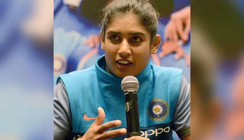 ICC Women's T20 WC: Mithali Raj Plays Cricket in Saree, Must Watch