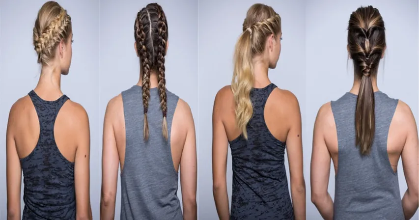 3 Easy Hairstyles That You Can Try During Workout