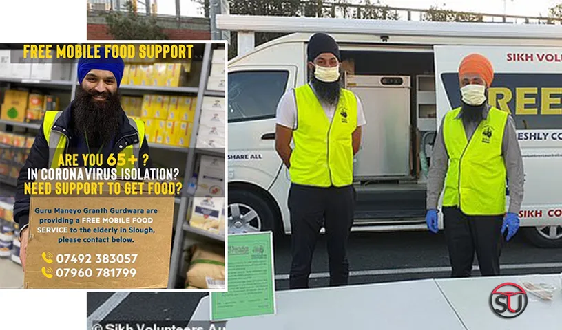 Coronavirus: Applaud To The Sikh Group In UK For Giving Free Food To Elderly People