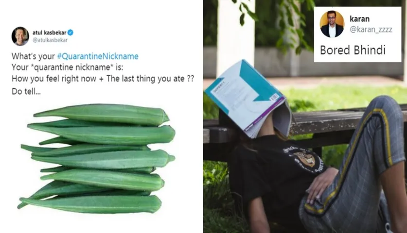 From Bored Bhindi To Manmaani Maggie, Twitterati Shares Their Hilarious Quarantine Nicknames