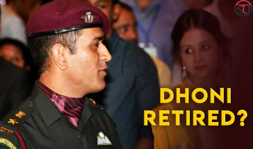 Breaking News: Cricket Legend Dhoni Is Retiring? #DhoniRetires Trends On Twitter