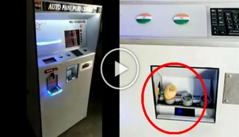 Ab Health Bhi Or Taste Bhi: India's First Automatic Panipuri Machine