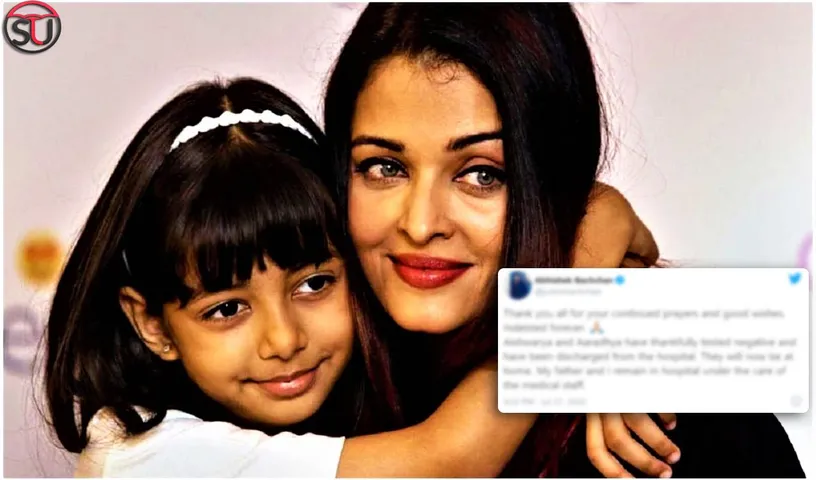 Aishwarya And Aradhya Bachchan Discharged From Hospital After Testing Coronavirus Negative