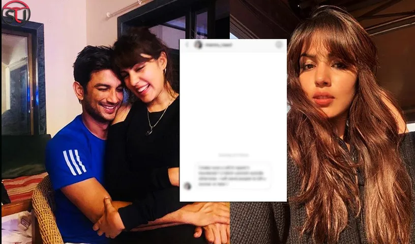 Rhea Chakraborty Gets Rape And Murder Threats, Shares Evidence In The Post