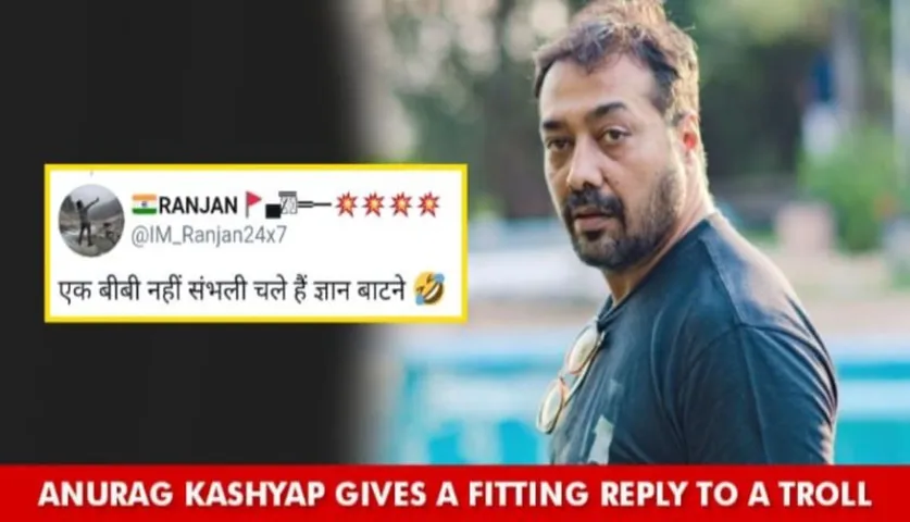 Anurag Kashyap Slapped With Words To A Hater Who Trolls Him For Failed Marriages
