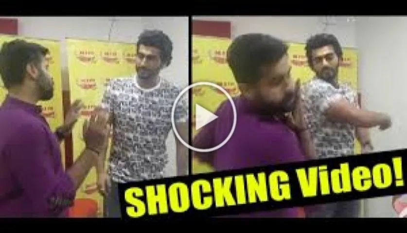 Viral: Arjun Kapoor Slaps RJ On This Insulting Question, Also Broke The Camera Setup