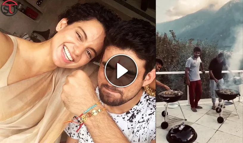 Raksha Bandhan: Kangana Ranaut’s Brothers Surprise Her With These Beautiful Gifts; Watch