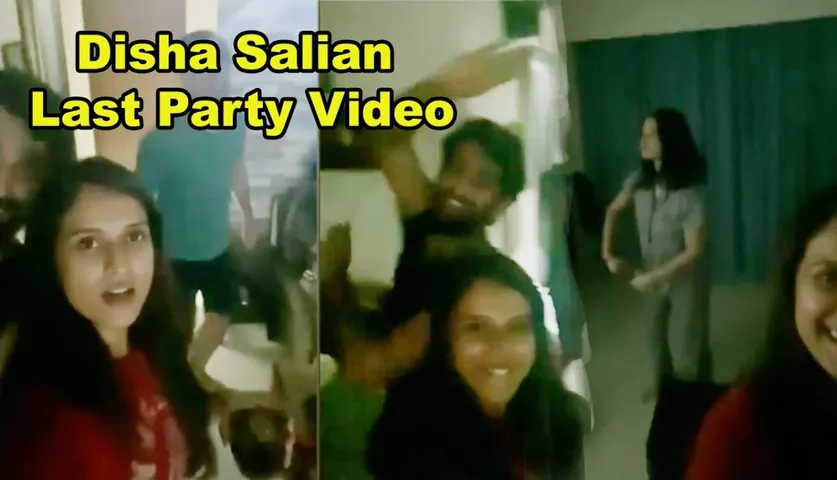 Viral: Party Video Of Sushant's Ex Manager Disha Salian Just Before Her Suicide