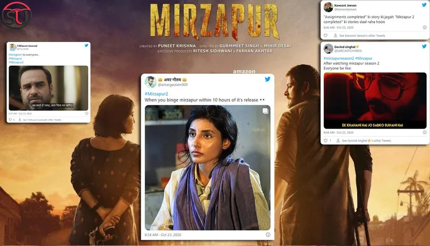 Internet Goes Crazy After Watching Mirzapur 2, Here Are The Best Memes For You