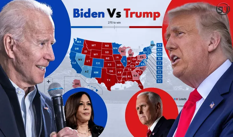 US Election 2020: Trump and Biden Locked In A Nail-Biter As The Result's Now Under Key States
