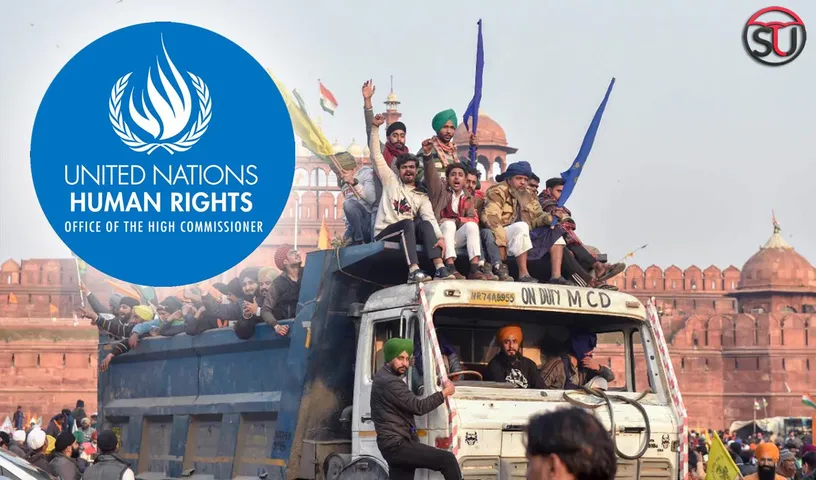 #FarmersProtest: UN Human Rights Urges To Maintain Peaceful Protests