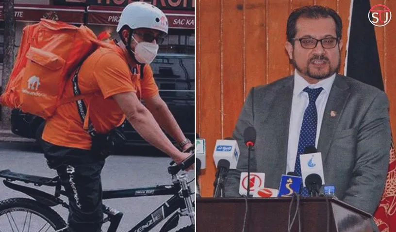 Viral News: Afghan IT Minister Delivering Pizza In Germany