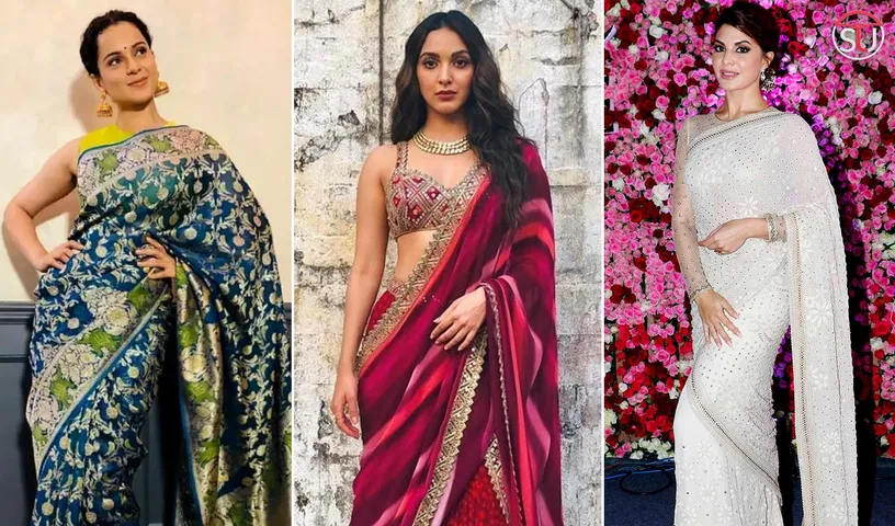 Celebrity Fashion: 10 Best Celebrity Saree Looks To Steal