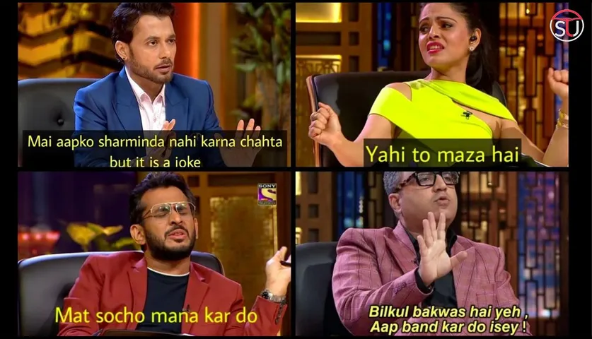 10 Funniest Indian Shark Tank Memes You Would Find Relatable
