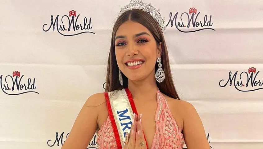 Sargam Koushal Crowned as Mrs World 2022, See Her Pics Here