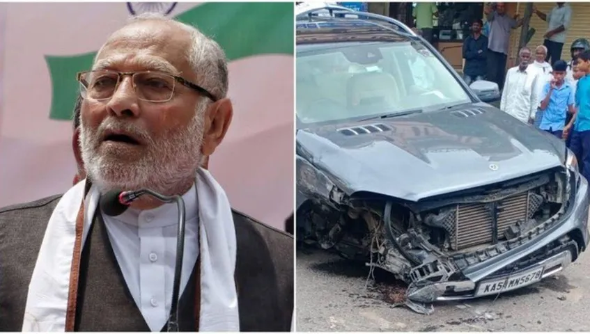 PM Modi's Brother Hits Mercedes SUV in Divider Near Mysuru!!
