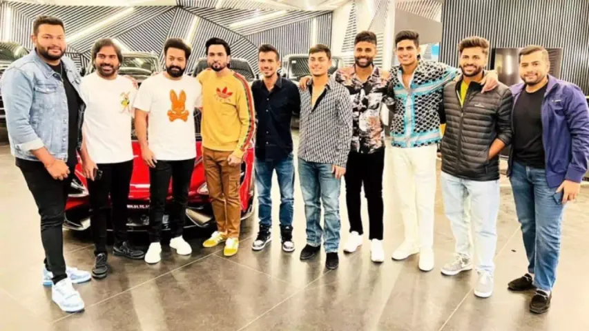 Jr NTR Stunned to See Yuzvendra Chahal and Shubman Gill in Hyderabad; See What He Did Next!